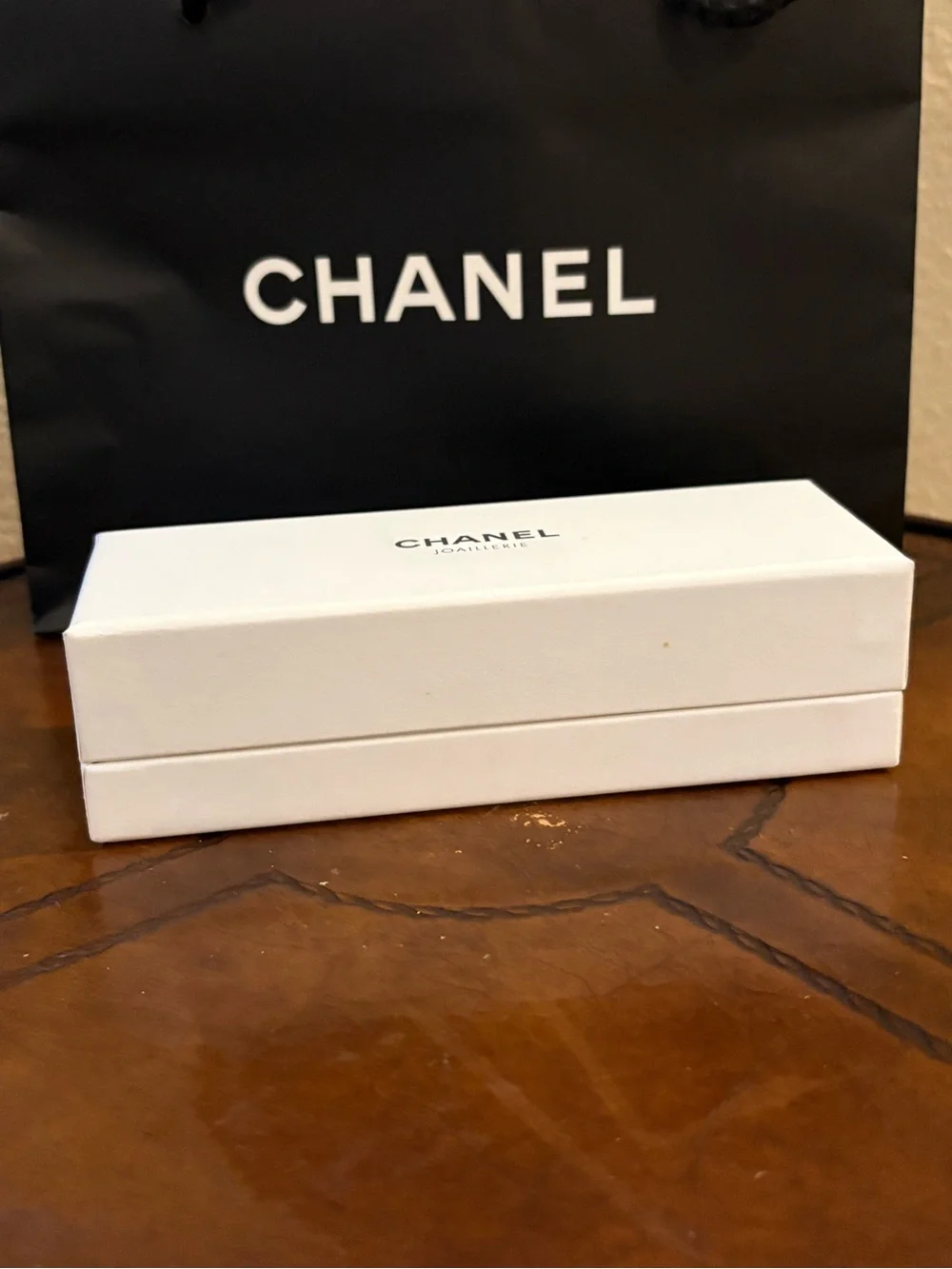 Auth CHANEL Camellia Fabric Mini Pins in Silver & Pink Set of 3 and Shopping Bag